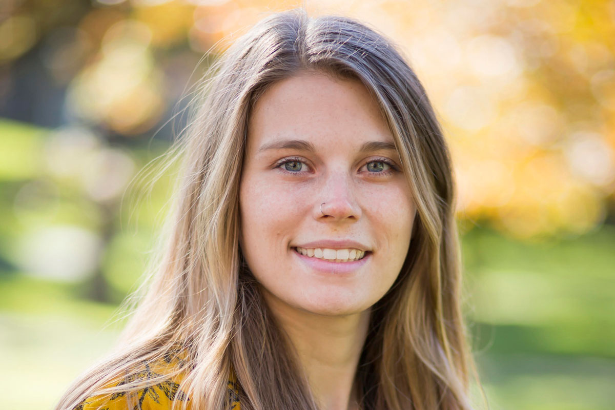 Smiling face of Sarah O'Brien