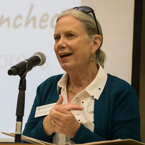 MaryAnn Baenninger talking