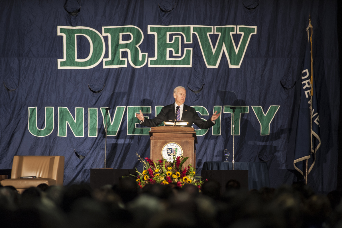President-Elect Biden Spoke At Drew In 2018
